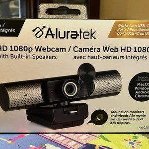 Webcamera with Built-in Speakers